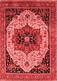 Oriental Red Industrial Rug, urb2638red