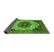 Sideview of Oriental Green Industrial Rug, urb2638grn