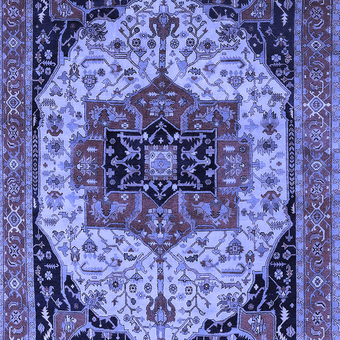 Oriental Blue Industrial Rug, urb2638blu