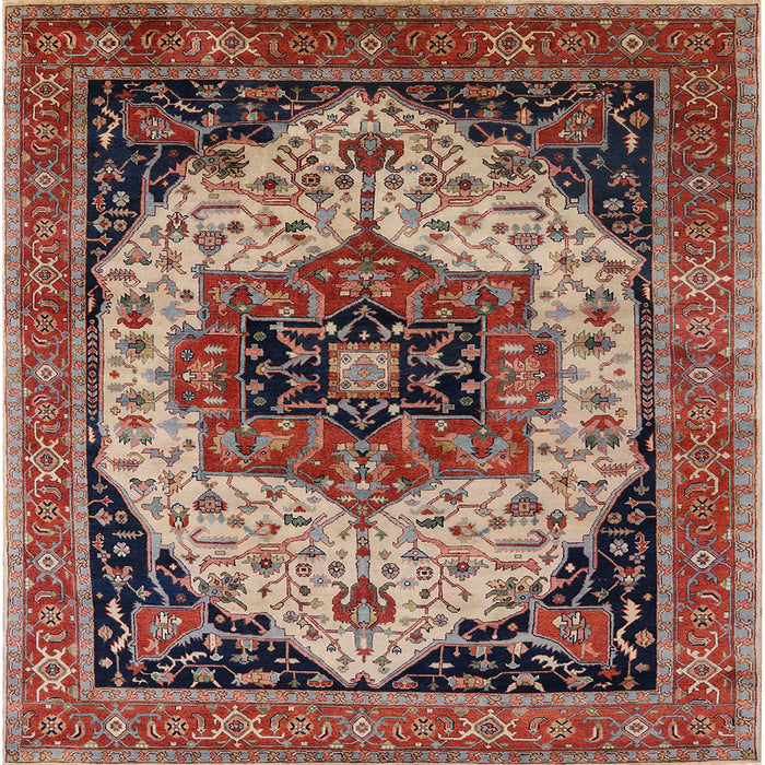 Square Machine Washable Industrial Modern Camel Brown Rug, wshurb2638