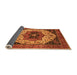 Sideview of Oriental Orange Industrial Rug, urb2638org