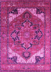 Oriental Pink Industrial Rug, urb2639pnk