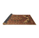 Sideview of Oriental Brown Industrial Rug, urb2639brn