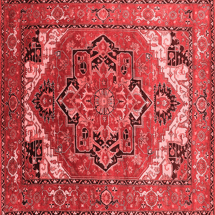 Oriental Red Industrial Rug, urb2639red