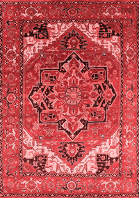 Oriental Red Industrial Rug, urb2639red