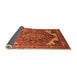 Sideview of Oriental Orange Industrial Rug, urb2639org