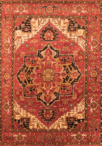 Oriental Orange Industrial Rug, urb2639org