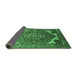 Sideview of Oriental Emerald Green Industrial Rug, urb2639emgrn