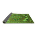 Sideview of Oriental Green Industrial Rug, urb2639grn