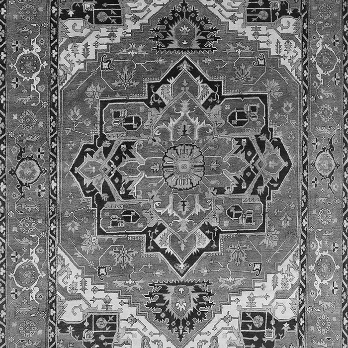 Oriental Gray Industrial Rug, urb2639gry