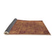 Sideview of Oriental Orange Industrial Rug, urb2640org