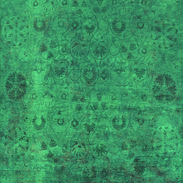 Oriental Green Industrial Rug, urb2640grn