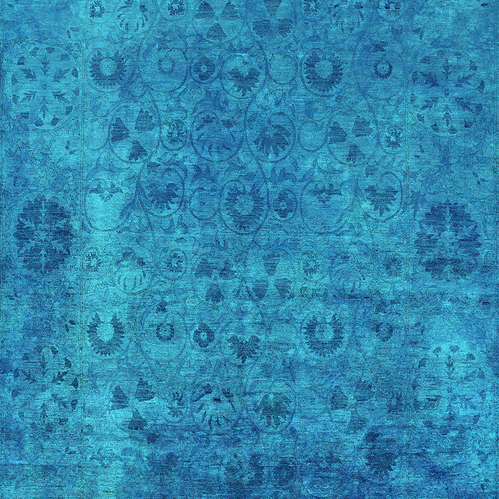 Oriental Turquoise Industrial Rug, urb2640turq