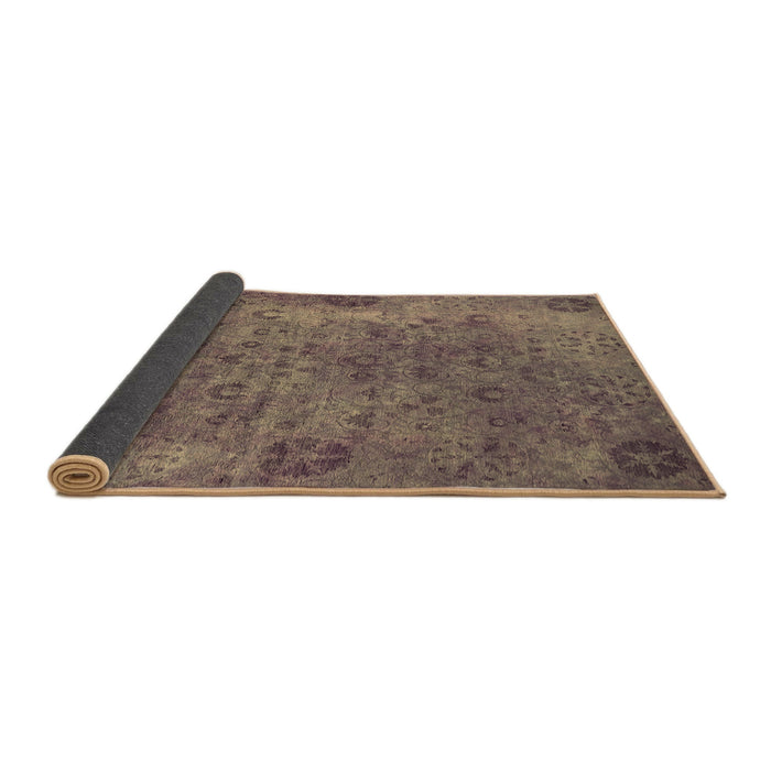Sideview of Oriental Brown Industrial Rug, urb2640brn