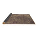 Sideview of Oriental Brown Industrial Rug, urb2640brn