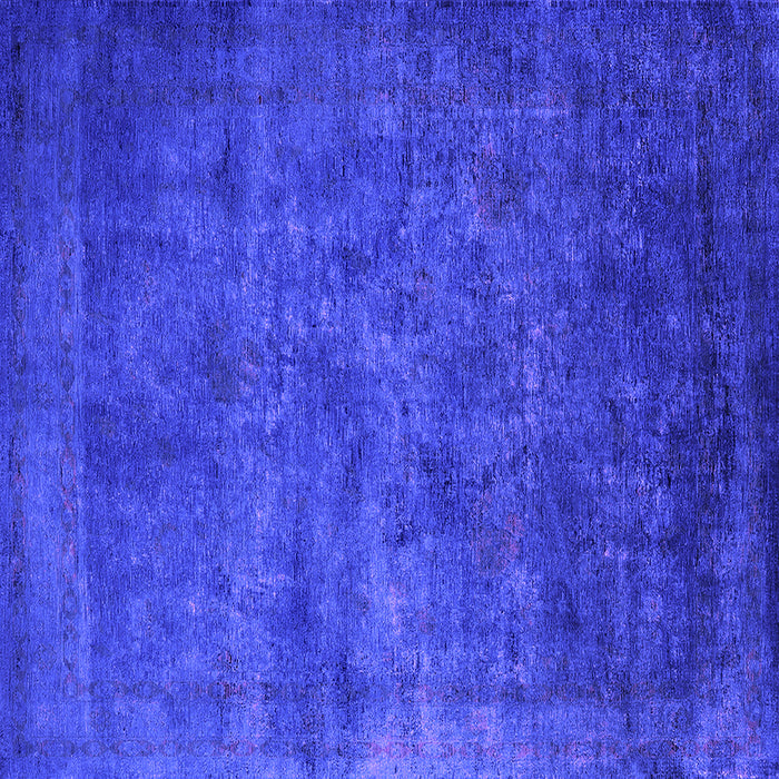 Square Oriental Purple Industrial Rug, urb2641pur