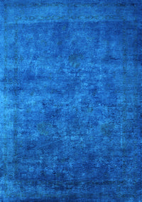 Oriental Light Blue Industrial Rug, urb2641lblu