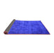 Sideview of Oriental Purple Industrial Rug, urb2641pur