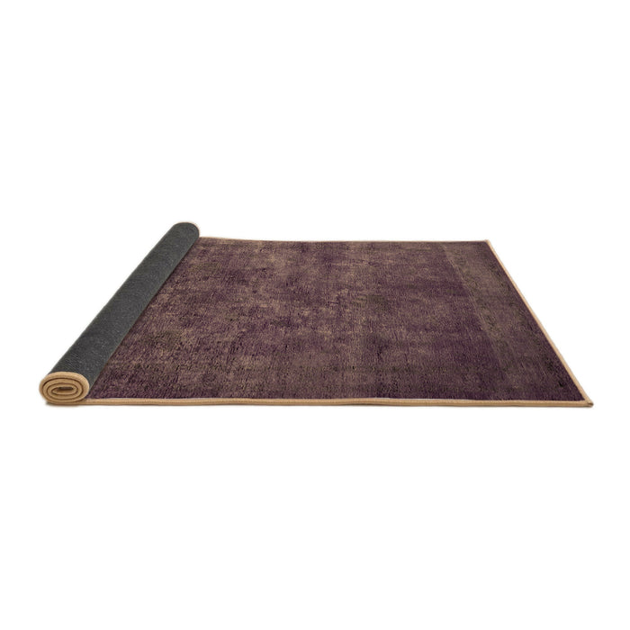 Sideview of Oriental Brown Industrial Rug, urb2641brn