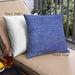 Front View of Mid-Century Modern Urban Square Blue Orchid Blue Throw Pillow, 18 inch by 18 inch, pwurb2641