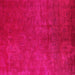 Square Oriental Pink Industrial Rug, urb2642pnk