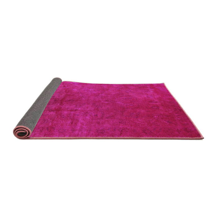Sideview of Oriental Purple Industrial Rug, urb2642pur