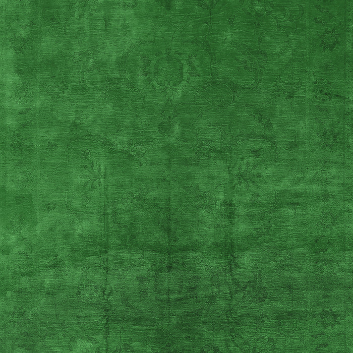 Oriental Emerald Green Industrial Rug, urb2642emgrn