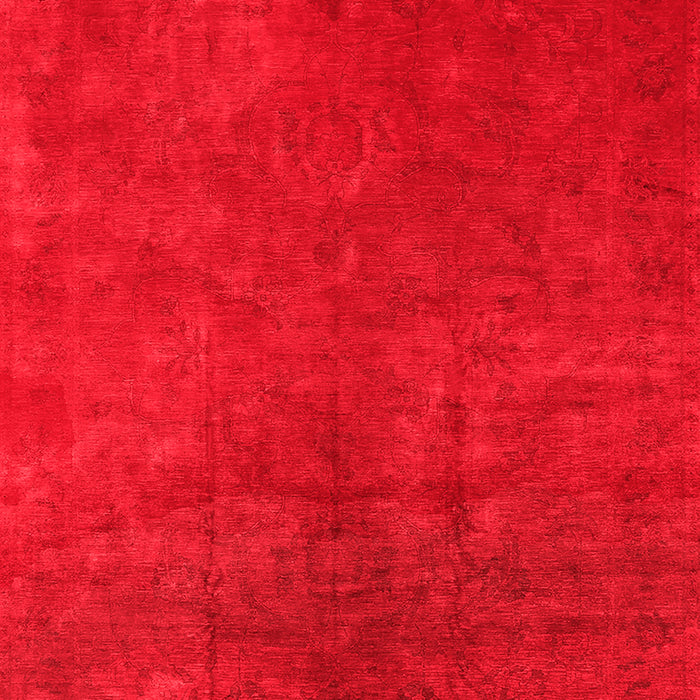 Machine Washable Oriental Red Industrial Rug, wshurb2642red