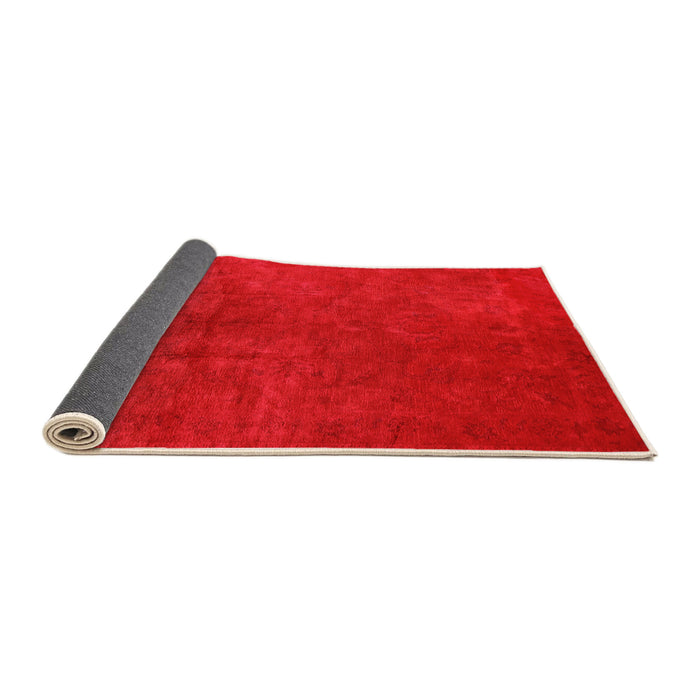 Sideview of Oriental Orange Industrial Rug, urb2642org