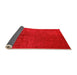 Sideview of Oriental Orange Industrial Rug, urb2642org