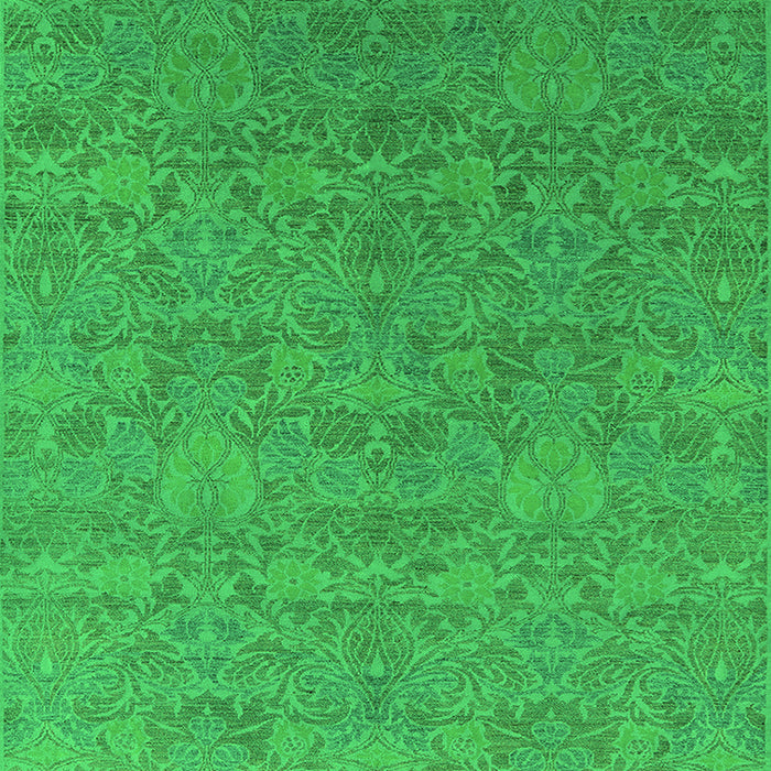 Oriental Green Industrial Rug, urb2643grn
