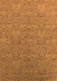 Oriental Orange Industrial Rug, urb2643org