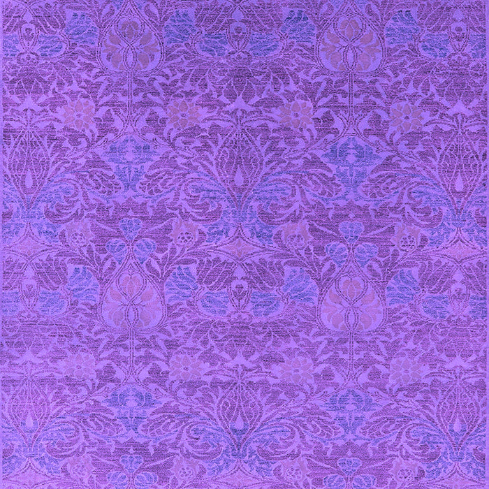 Machine Washable Oriental Purple Industrial Area Rugs, wshurb2643pur