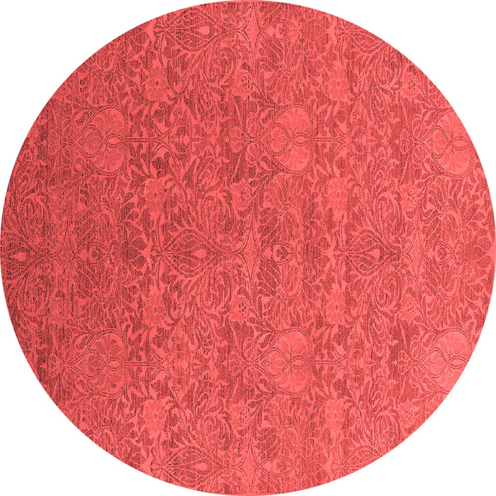 Machine Washable Oriental Red Industrial Rug, wshurb2643red