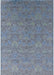 Mid-Century Modern Columbia Blue Oriental Rug, urb2643