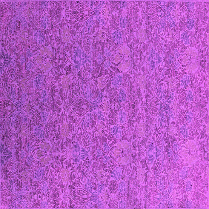 Square Oriental Pink Industrial Rug, urb2643pnk