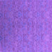 Square Oriental Purple Industrial Rug, urb2643pur