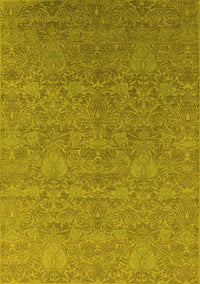 Oriental Yellow Industrial Rug, urb2643yw