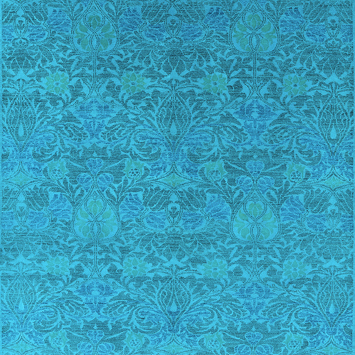 Oriental Light Blue Industrial Rug, urb2643lblu