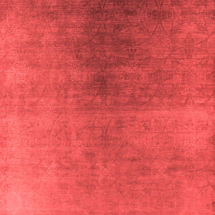 Machine Washable Oriental Red Industrial Rug, wshurb2644red
