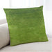 Lifestyle Image of Mid-Century Modern Urban Square Green Throw Pillow, 18 inch by 18 inch, pwurb2645