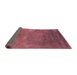 Sideview of Oriental Pink Industrial Rug, urb2645pnk