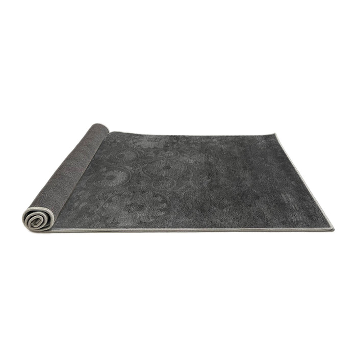 Sideview of Oriental Gray Industrial Rug, urb2645gry