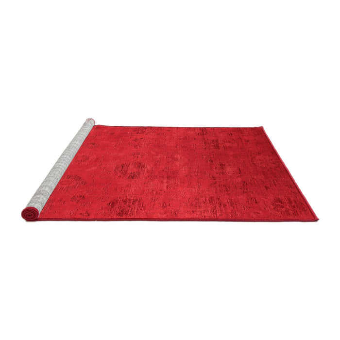 Industrial Red Washable Rugs