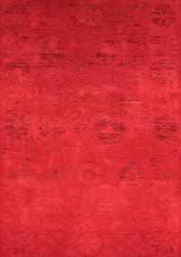 Oriental Red Industrial Rug, urb2646red