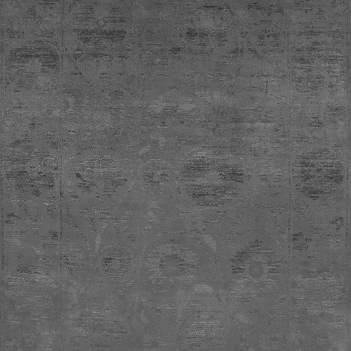 Machine Washable Oriental Gray Industrial Rug, wshurb2646gry