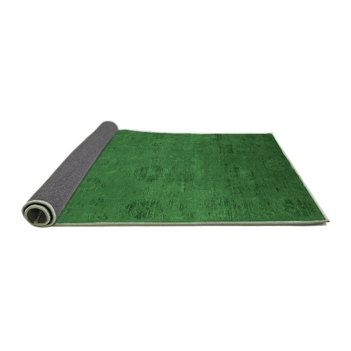 Sideview of Oriental Emerald Green Industrial Rug, urb2646emgrn