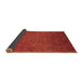 Sideview of Oriental Brown Industrial Rug, urb2646brn