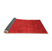 Sideview of Oriental Orange Industrial Rug, urb2646org