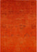 Mid-Century Modern Red Oriental Rug, urb2646